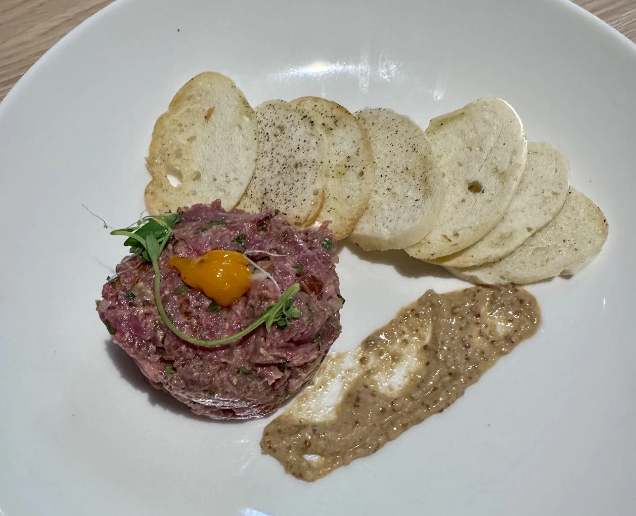 Seafood Fettuccine house-made pasta at La Torino Trattoria Italian restaurant Calgary